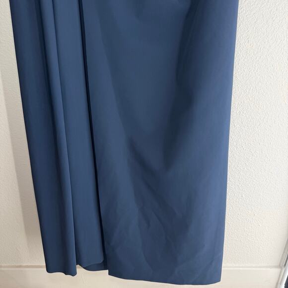 Chiara Boni La Petite Robe Dotai Strapless Gown Arctic Blue Womens IT 42 - Picture 4 of 13